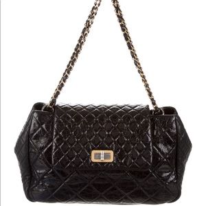 Authentic Chanel Black Mademoiselle Shoulder Bag